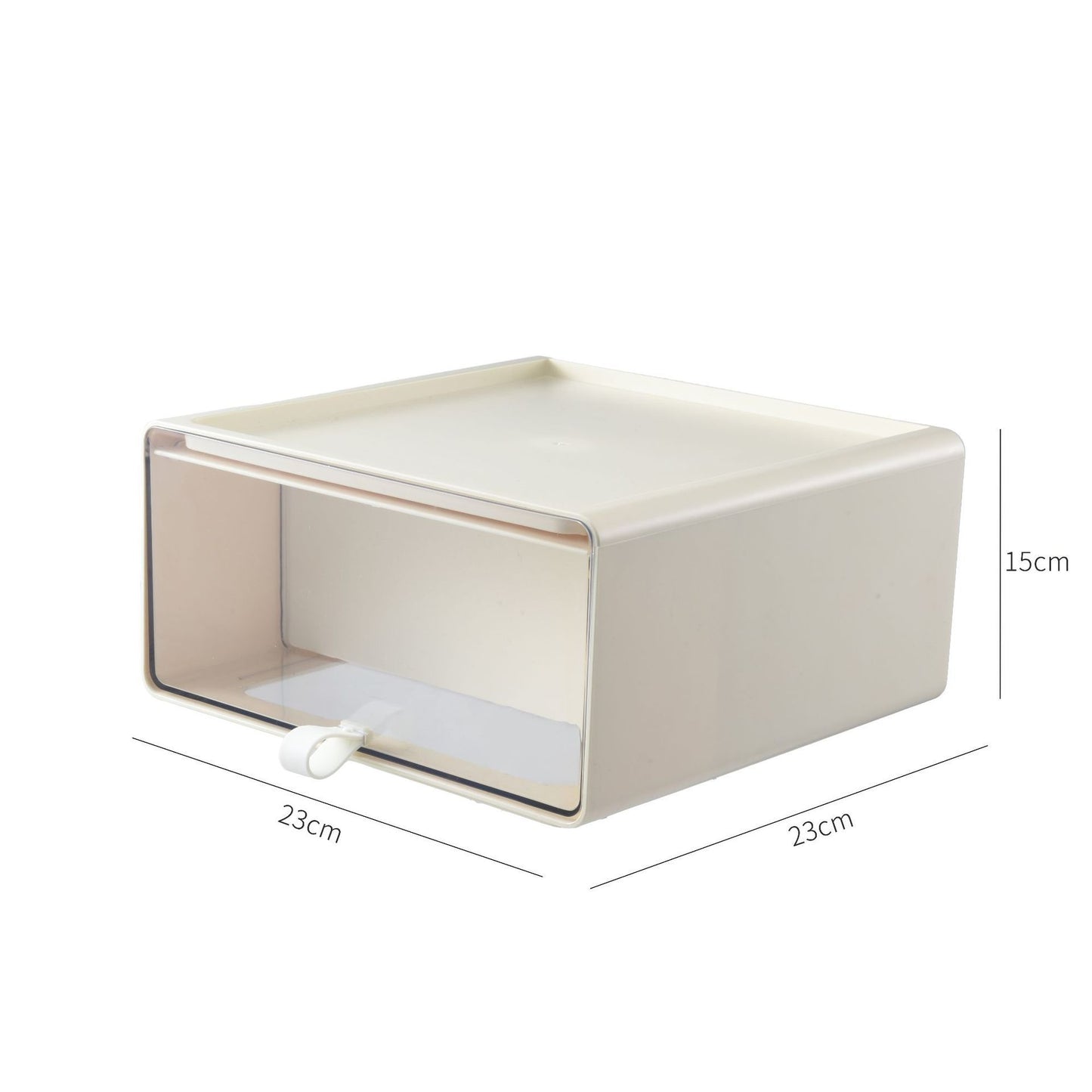 Stackable Dustproof Display Case for Collectibles & Desk Organization