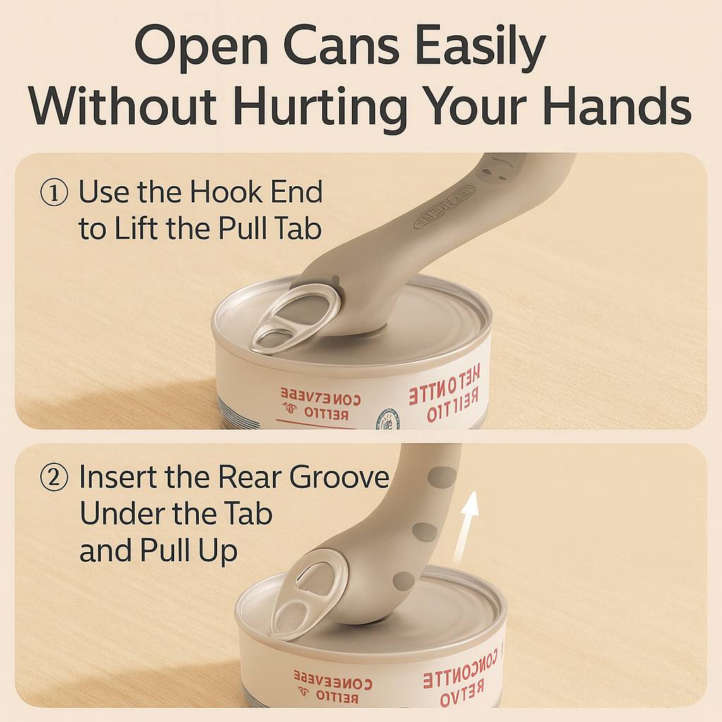 Pet Can Opener & Silicone Can Cover Set