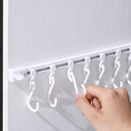 Adjustable Wall Mounted Hook Rail