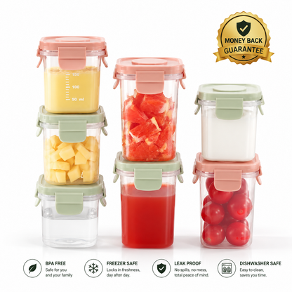 Fruit Container with Ice Pack Set