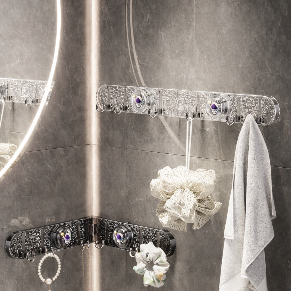 Rotating Corner Wall Hook Rack