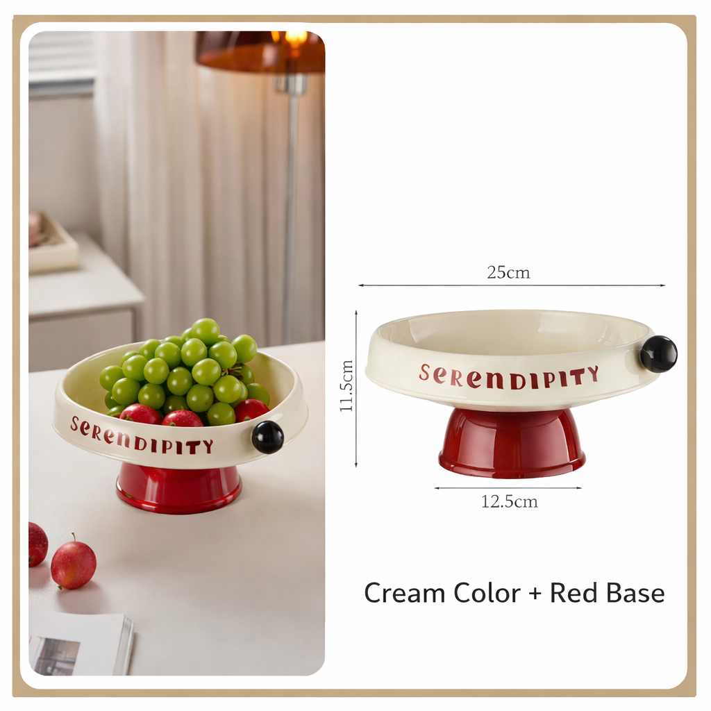 Modern Decorative Fruit & Snack Bowl