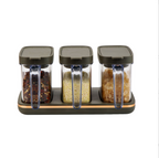 Magnetic Spice Jar with Built-In Spoon