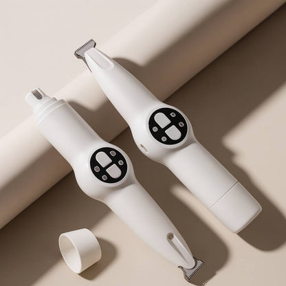 2-in-1 Pet Hair Trimmer & Nail Grinder with LED Light