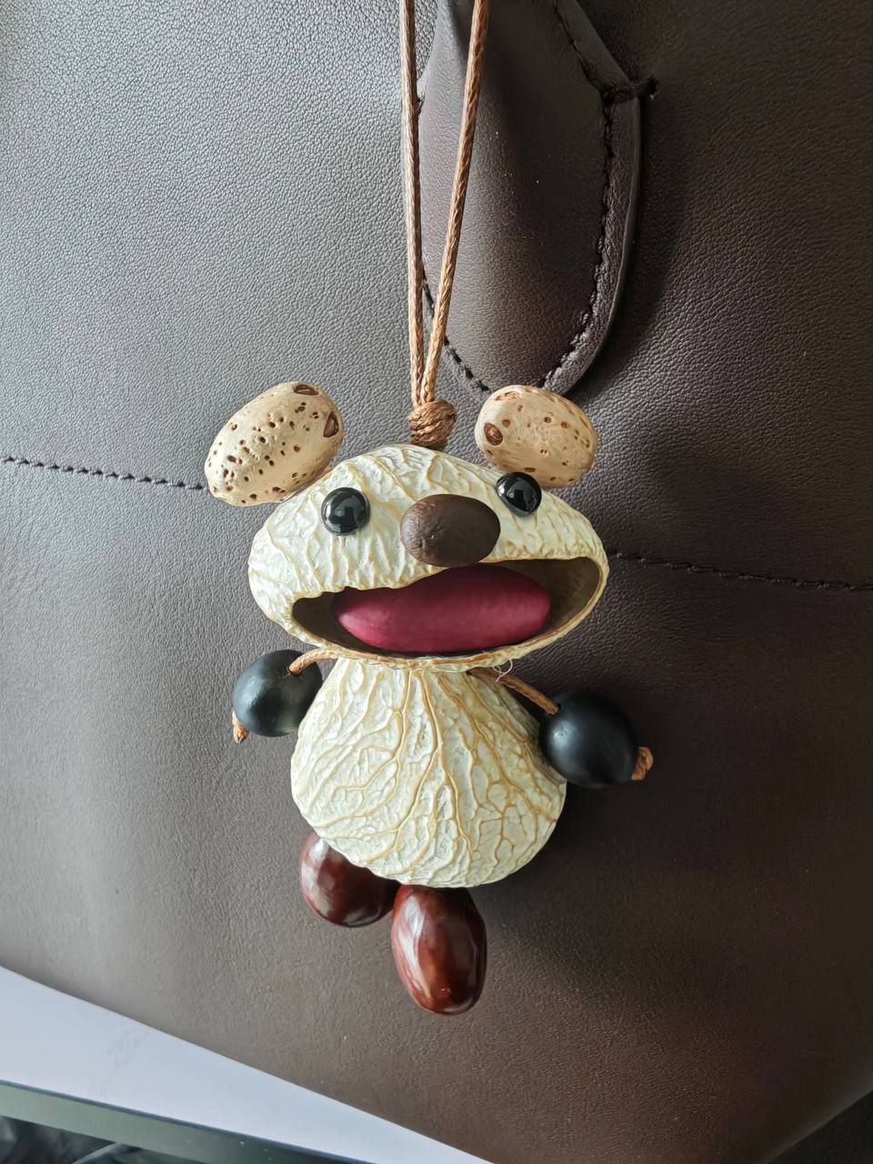 Quiet Object 02 Handmade from natural seed shells